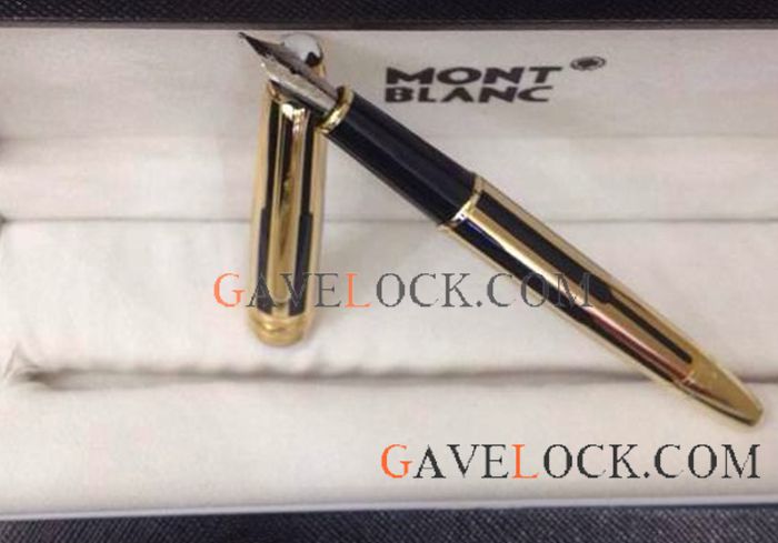 Best Montblanc Fountain Pen Meisterstuck Gold and Black Pen Best Montblanc Fountain Pen Meisterstuck Gold and Black Pen